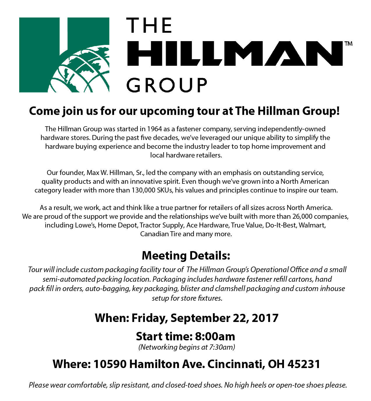 2017 Events Institute of Packaging Professionals